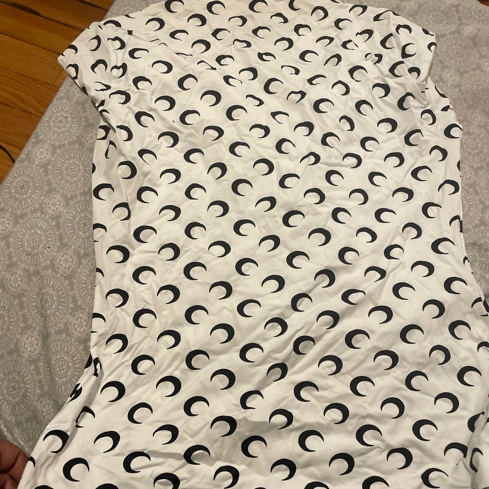 Marine serre fitted moon print shirt.
